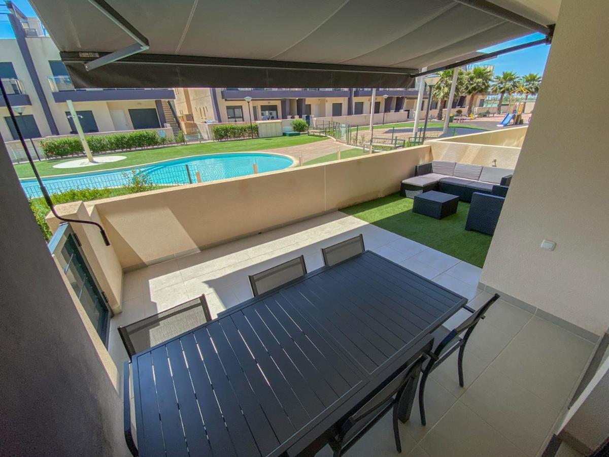 ピラール・デ・ラ・オラダダHiguericas 411 - Planta Baja - Vista Piscina - Cerca Playaアパートメント エクステリア 写真